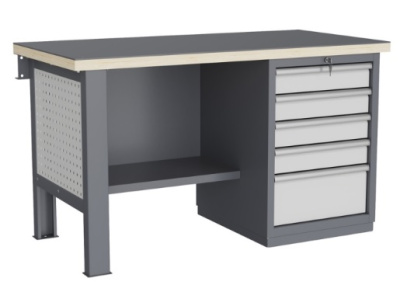 Верстак однотумбовый Верстакофф FBK 1551.15.3