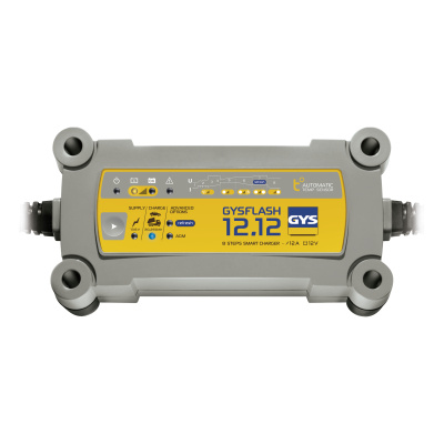 GYSFLASH 12.12 Зарядное устройство 12В, (029392) GYSFLASH 12.12 Зарядное устройство 12В, (029392)