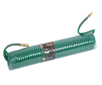 Шланг витой RF-1410-15M полиуретановый 10 х 14мм х 15м с быстроразъемами ROCKFORCE RF-1410-15M Шланг витой RF-1410-15M полиуретановый 10 х 14мм х 15м с быстроразъемами ROCKFORCE RF-1410-15M
