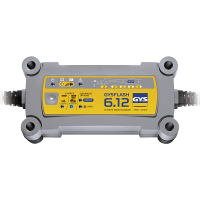 GYSflash 6.12 Зарядное устройство 12В, 0,8/6A, 1,2-125Ah,90Вт (029378) GYSflash 6.12 Зарядное устройство 12В, 0,8/6A, 1,2-125Ah,90Вт (029378)