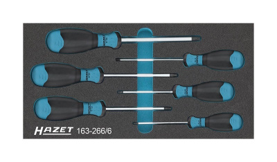 Набор отверток Torx Hazet 163-266/6 Набор отверток Torx Hazet 163-266/6