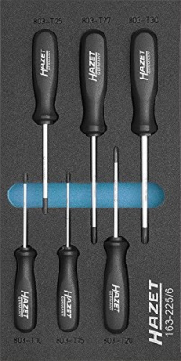 Набор отверток Torx Hazet 163-225/6 Набор отверток Torx Hazet 163-225/6