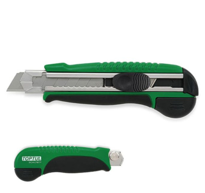 Нож канцелярский выдвижной 18 мм TOPTUL SCAC1817 Нож канцелярский выдвижной 18 мм TOPTUL SCAC1817